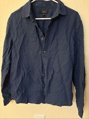 Navy Long Sleeve Shirt